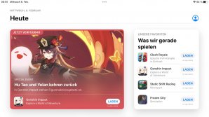 Aufgabe 2 iPad Appstore