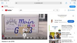 Aufgabe 1 iPad YouTube